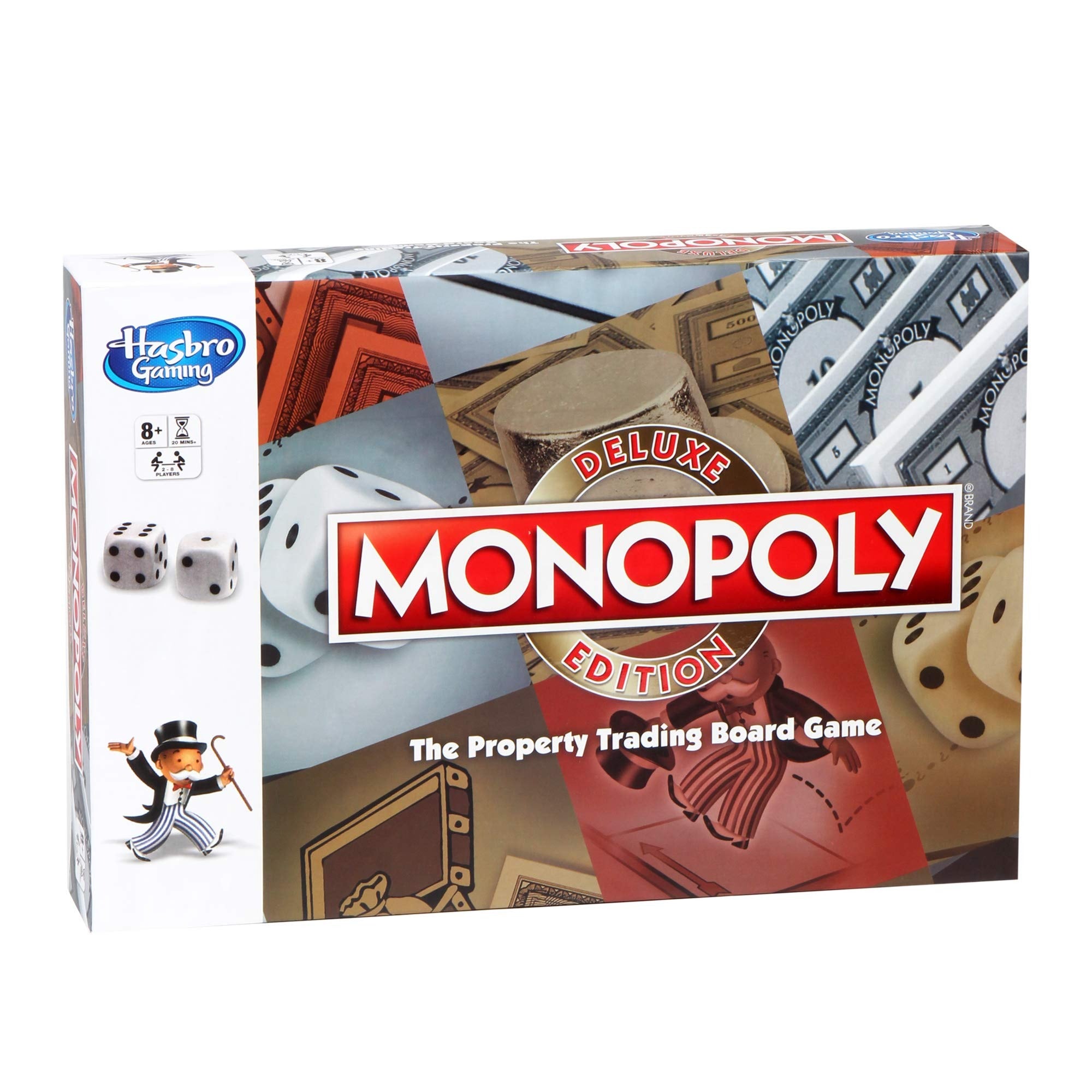 Hasbro  Monopoly Deluxe Edition Board Game 8 years plus