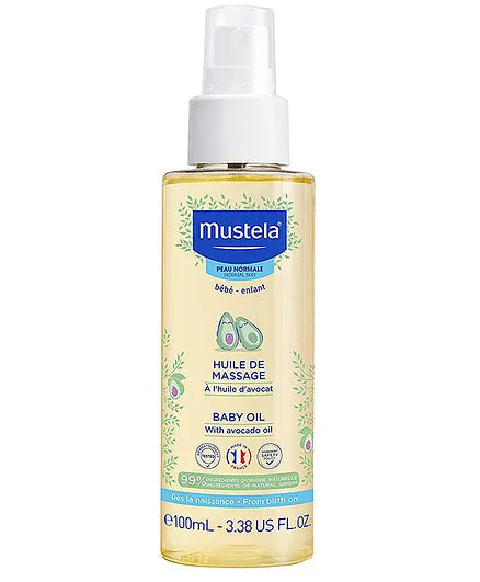 Mustela Baby Massage Oil with Avocado 100ml