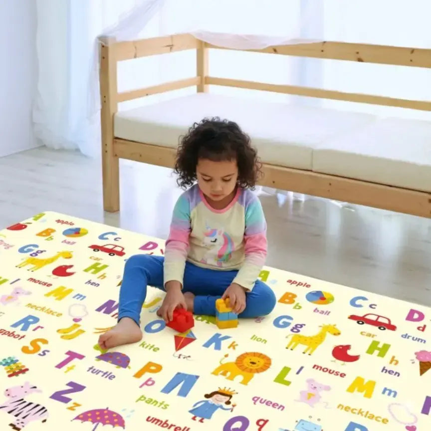 Dwinguler Large Playmat Polka Dot Reversible Baby Mat