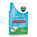 Vicks VapoPads Menthol - Scented pads with essential oils ( 7 pads Pack Of 1 )