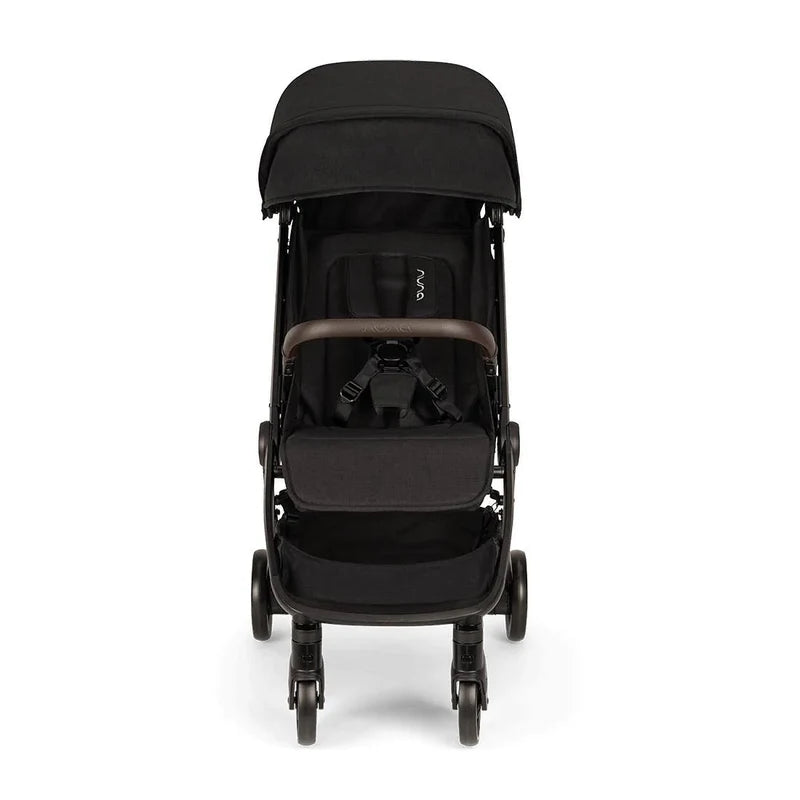 Nuna TRVL Lightweight Travel Stroller Caviar