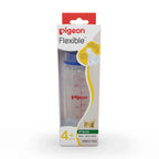 Pigeon Flexible Plastic Bottle Baby Nursing Feeding Bottle Kpp Nipple M for Plus Month Babies Bpa Free200ml 6oz