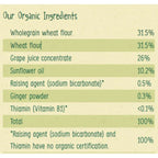 Organix Gingerbread Biscuits 12 Plus Months