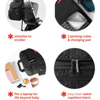 Skip Hop Forma Backpack Diaper Bag - ( Jet Black, 203100)