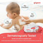Pigeon Baby Wipes 100 percent Pure Water 30 Sheets Pack of 1
