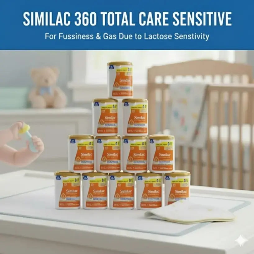 Similac 360 Total Care Sensitive Infant Formula Powder 40oz Birth to 12 Months