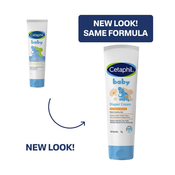 Cetaphil Baby Diaper Cream | Dermatologist Tested 70g