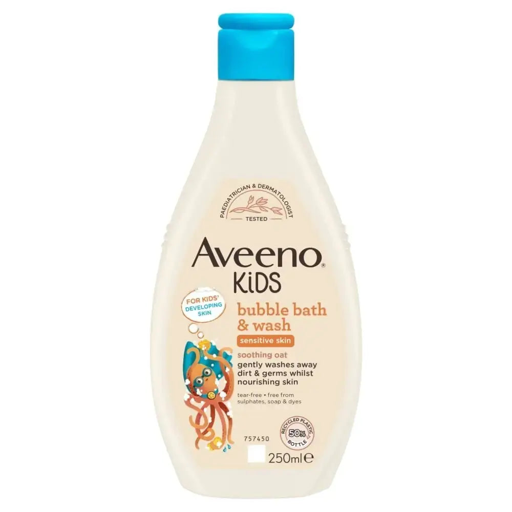 Aveeno KIDS Bubble Bath & Wash  250ml