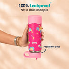 Basil HydraPop Insulated Stainless steel Sipper with Loop Handle- 600 ml
