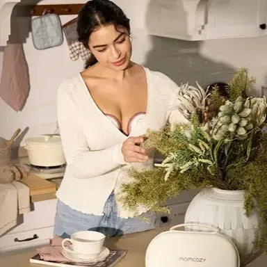 Momcozy Handsfree Double Breast Pump Slim Design M6