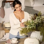 Momcozy Handsfree Double Breast Pump Slim Design M6