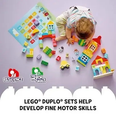 Lego Duplo Classic Alphabet Town 10935 Building Toy Set 87 Pieces