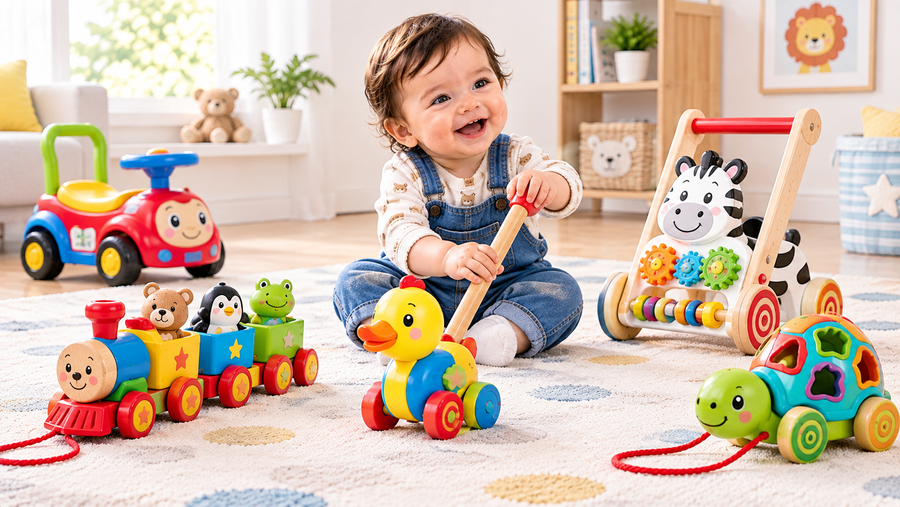 Pull-Along & Push-Along Toys