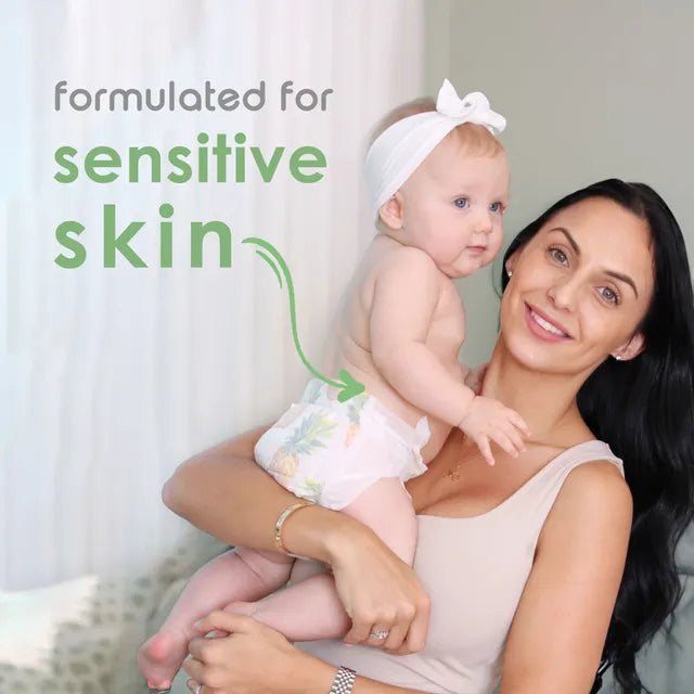 Pureborn Organic Bamboo Diapers 3 to 6 kg 32 Count Size 2