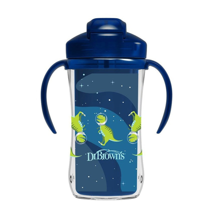 Dr Browns 10 Oz 300 ml Insulated Straw Cup Pack