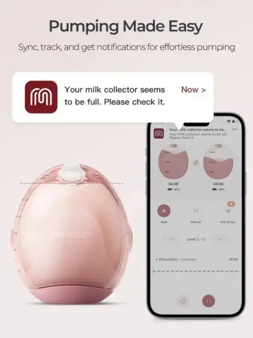 Momcozy Air 1 Ultra Slim Double Wearable Breast Pump