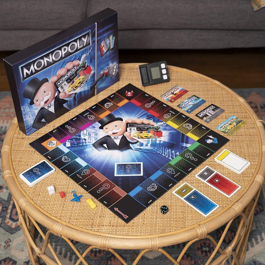 Monopoly Super Electronic Banking Board Game for Ages 8 plus