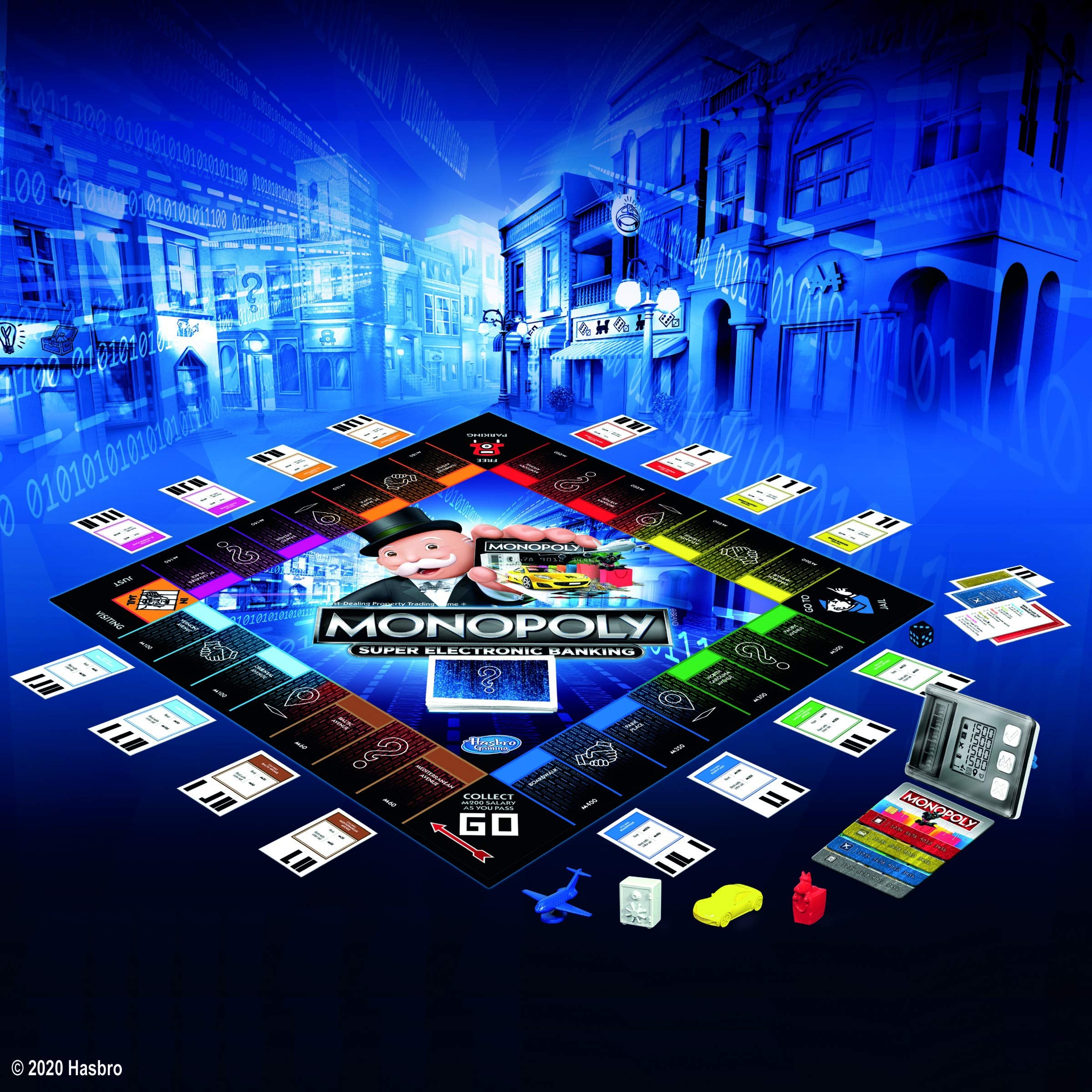 Monopoly Super Electronic Banking Board Game for Ages 8 plus