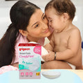 Pigeon Disposable Breast Pads Comfy Feel 2x Softer Gentle on Skin Stay Dry All Day