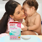 Pigeon Disposable Breast Pads Comfy Feel 2x Softer Gentle on Skin Stay Dry All Day