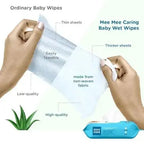 Mee Mee Caring Baby Wet Wipes 24 Sheets Pack of 1