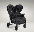 Joie Estrella Twin Stroller-Individually Adjustable Near Flat Reclining Seat-One Hand Fold