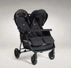 Joie Estrella Twin Stroller-Individually Adjustable Near Flat Reclining Seat-One Hand Fold