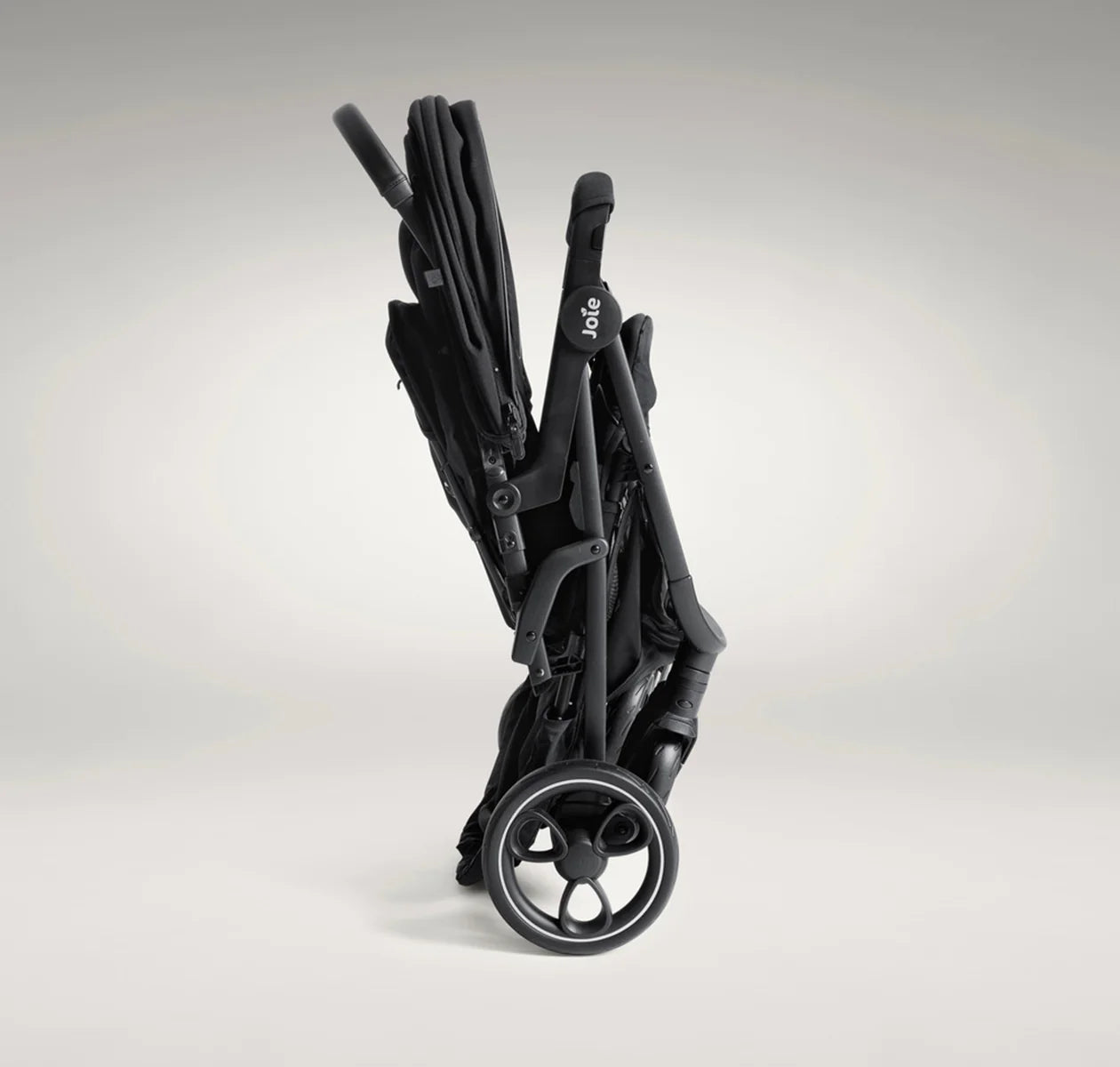 Joie Estrella Twin Stroller-Individually Adjustable Near Flat Reclining Seat-One Hand Fold