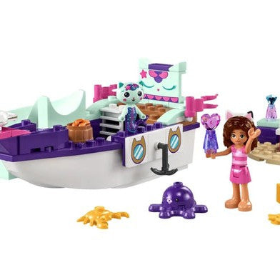 LEGO 10786 : Gabby & MerCat's Ship & Spa 4 + Years Building Blocks Creative Toy for Boys and Girls