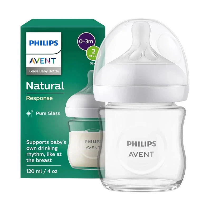 Philips Avent Natural Glass Baby Bottle 120ml