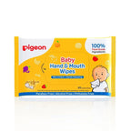Pigeon Baby Hand and Mouth Wipes 20 sheets pack of 1