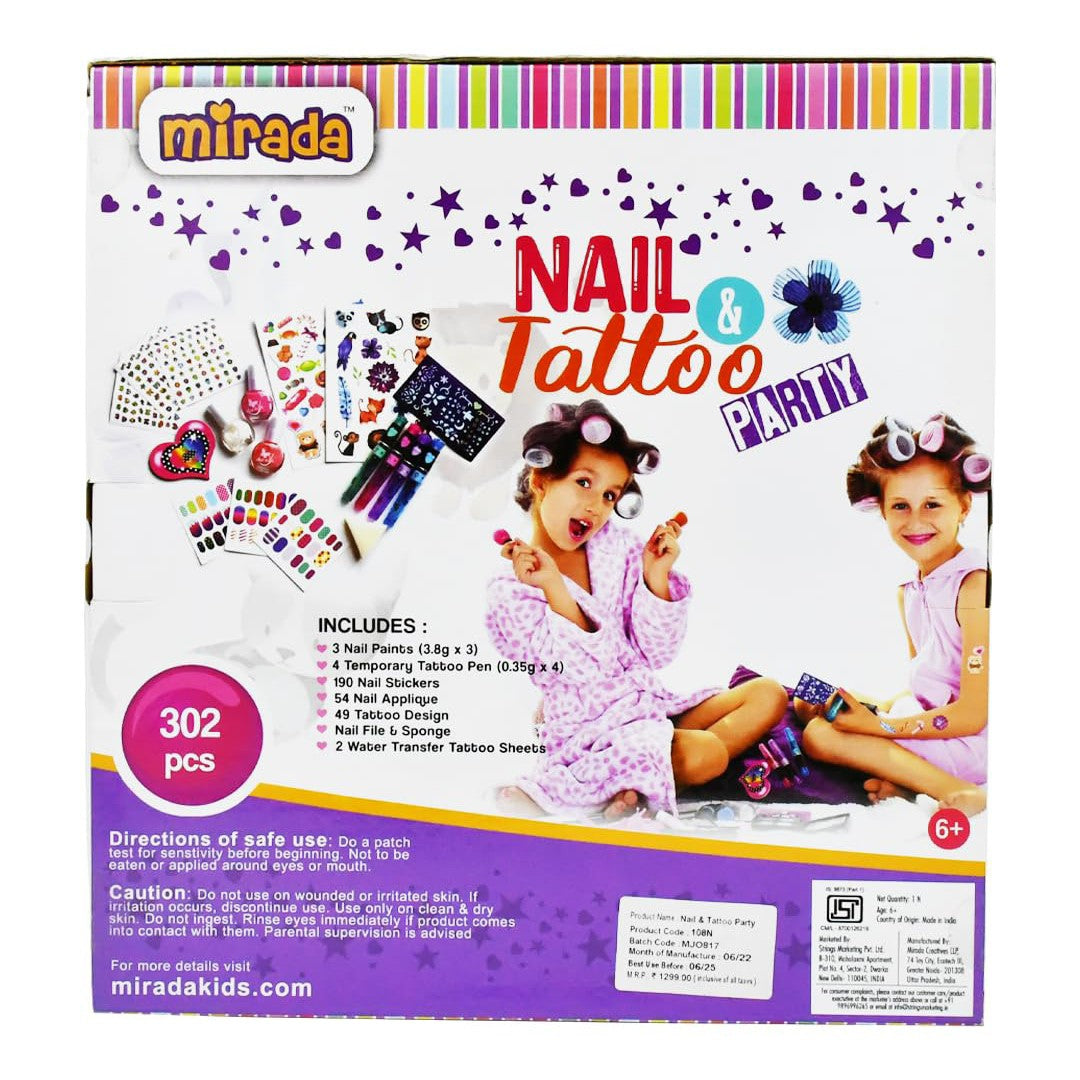 Mirada Nail & Tattoo Party for Kids