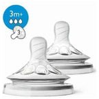 Philips Avent Natural 2 point 0 Teat Medium Flow for 3 Months plus Set of 2 Units