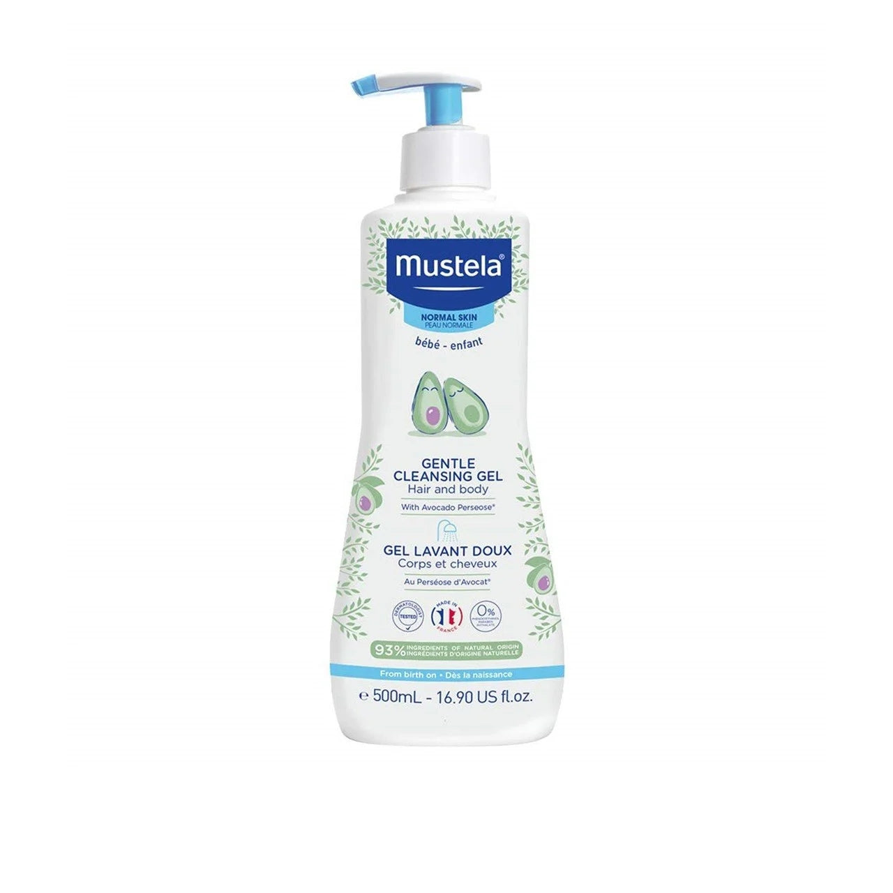 Mustela Gentle Cleansing Gel with Avocado 500 ml