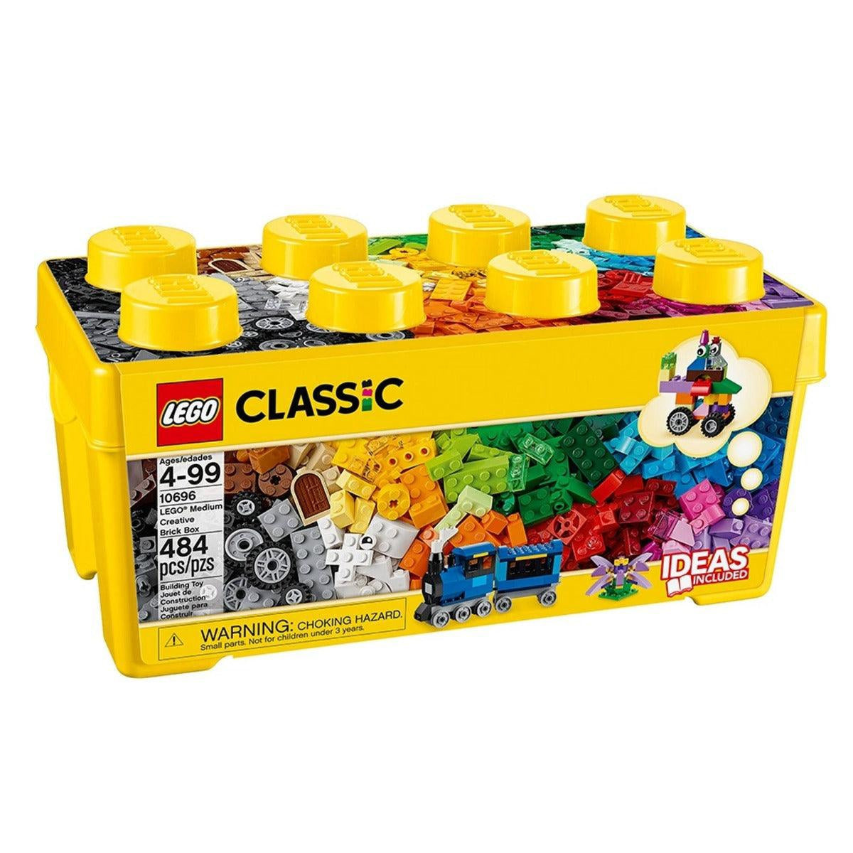 Lego Classic 10696 Medium Creative Brick Box Age 4 to 99 Years 484 Pcs  Creative Thinking Multicolor