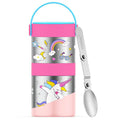 Rabitat Meal mate Insulated Lunch Flask With Add On Steel Container 700 Ml
