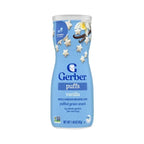 Gerber Grain Grow Puffs Vanilla 42g 8 Months and above Snacks for crawling Baby