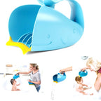 Skip Hop Moby Bath Rinse Cup: Tear-Free Waterfall Rinser, Blue