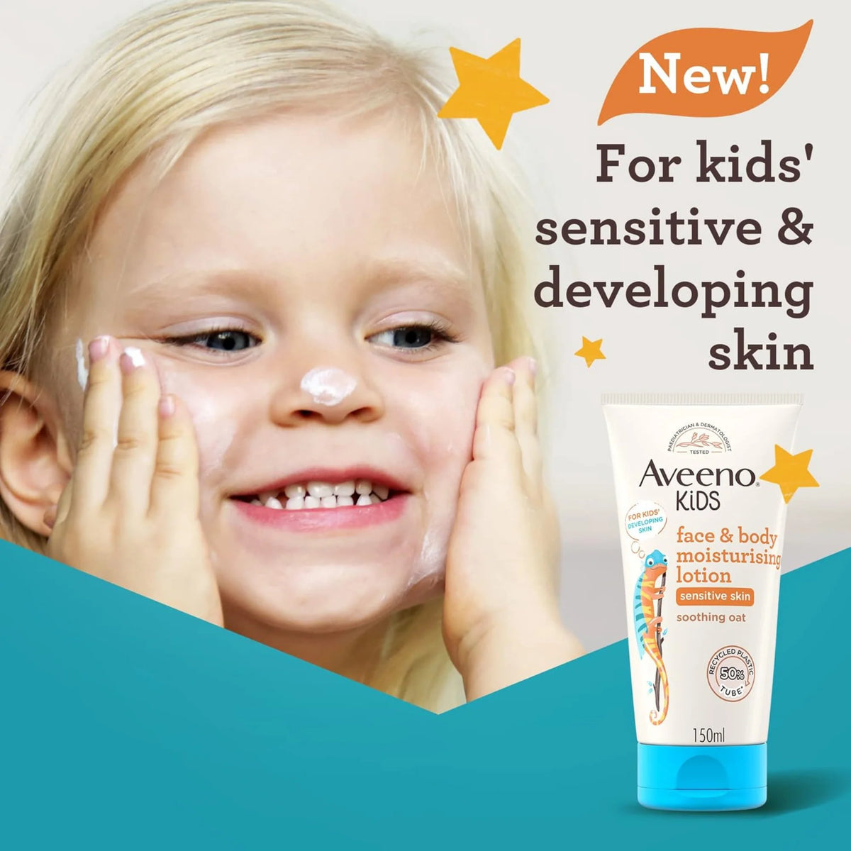 Aveeno Kids Face and Body Lotion 150ml