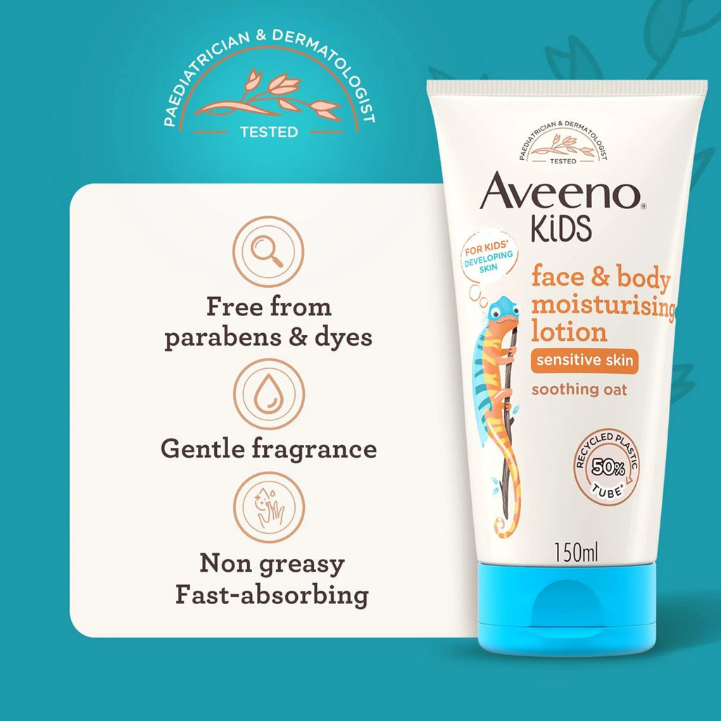 Aveeno Kids Face and Body Lotion 150ml