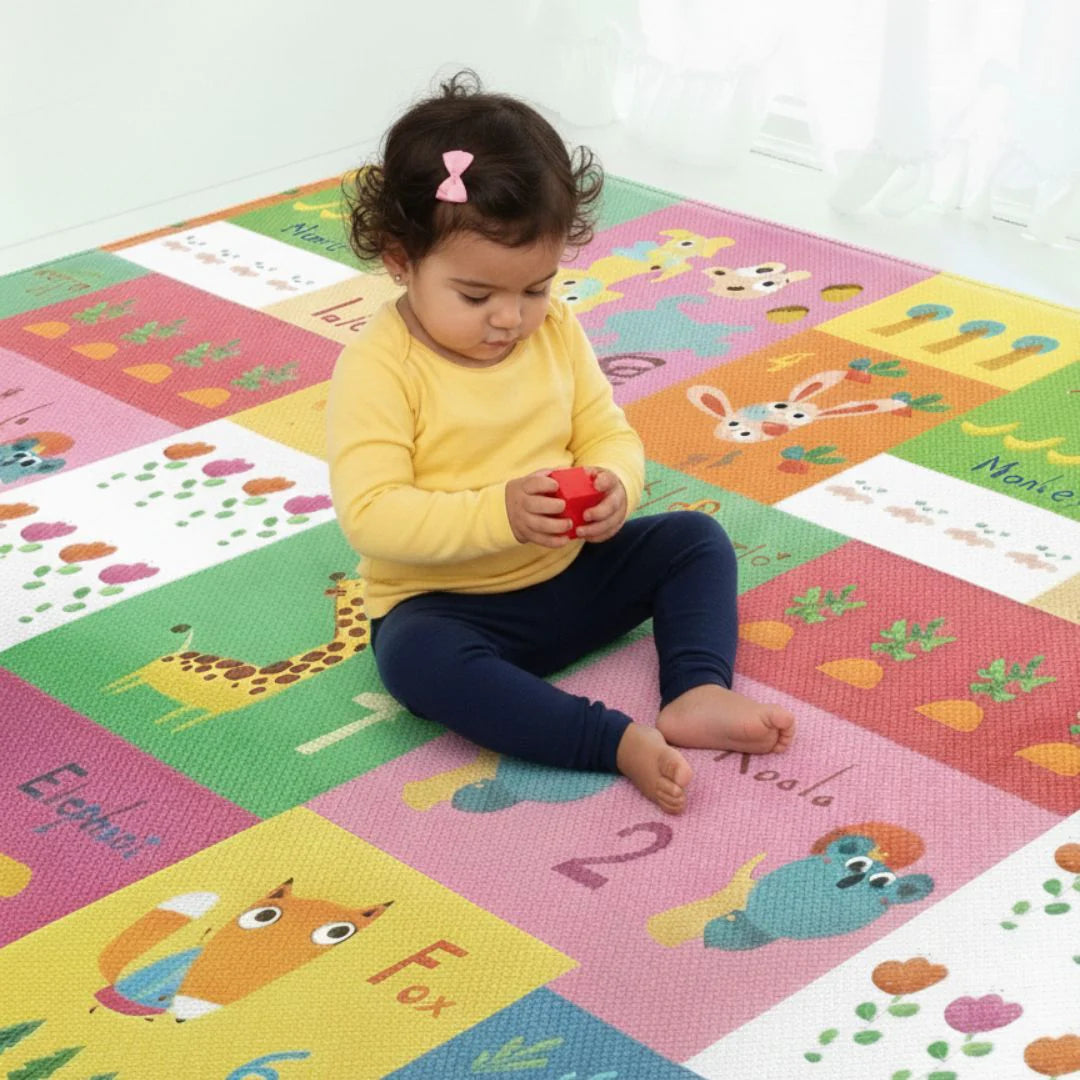 Dwinguler Large Playmat Sweet Home Reversible Baby Mat