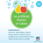 Dr Browns Baby Toothpaste Pear and Apple Flavor Toddlers and Kids Love Fluoride Fre Made in the Usa 0 to3 years 1poin4o