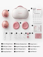 Momcozy Air 1 Ultra Slim Double Wearable Breast Pump