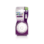 Philips Avent Natural 2 point 0 Teat Slow Flow for 1 Month plus 2 count pack of 1