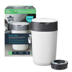 Tommee Tippee Twist and Click Advanced Nappy Disposal Sangenic Tec Bin White