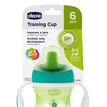 Chicco Training Cup With Semi Soft Spout 200 ml Colour and Print May Vary