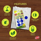 Runbugz Mosquito Repellent Patches, Anti Mosquito Patch - Yellow, 48 Patches