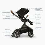 Nuna Demi Next Baby Stroller Height Adjustable