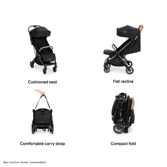 Maxi-Cosi Eva3 Lightweight Compact Stroller