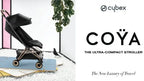 Cybex Coya Travel Stroller Cabin Friendly Rosegold Frame